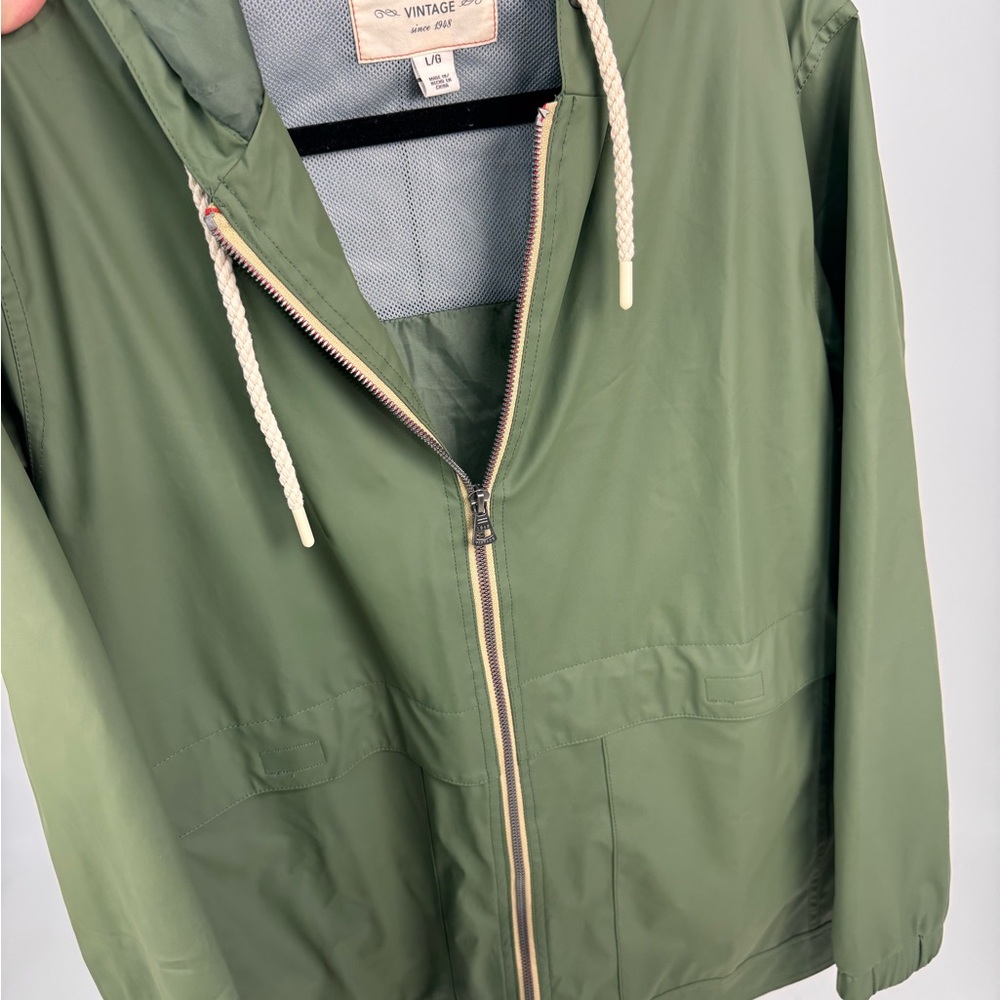 Original Weatherproof Vintage Green Jacket Size Large